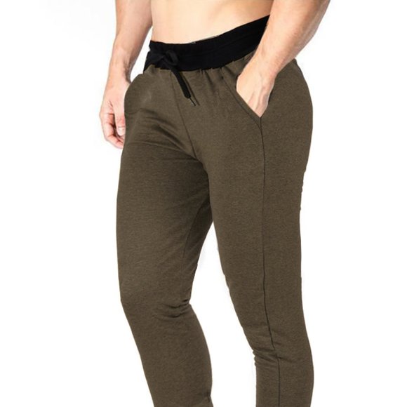 Sweatpants for Men Athletic Joggers with Side Poc - Picture 1 of 4